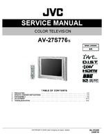 JVC AV27S776S OEM Service